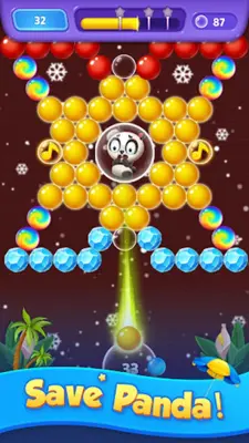 Bubble Panda Legend Blast Pop android App screenshot 11