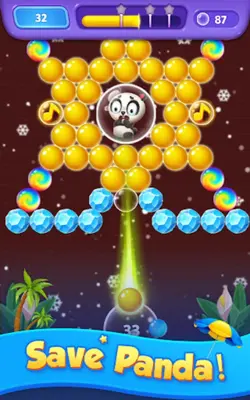 Bubble Panda Legend Blast Pop android App screenshot 3